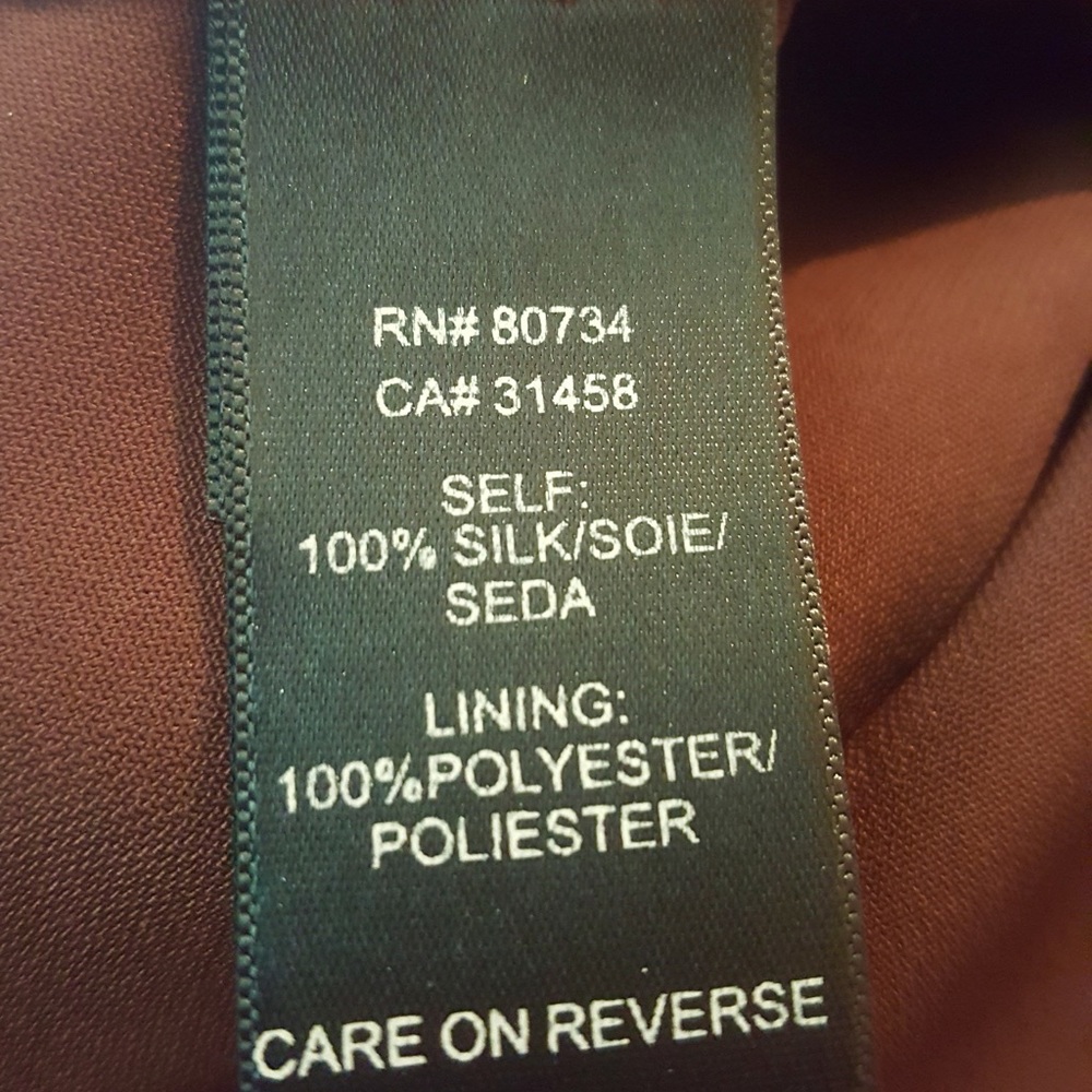 NEW WITH TAGS Max and Cleo Espresso Halter Dress - Picture 4 of 8